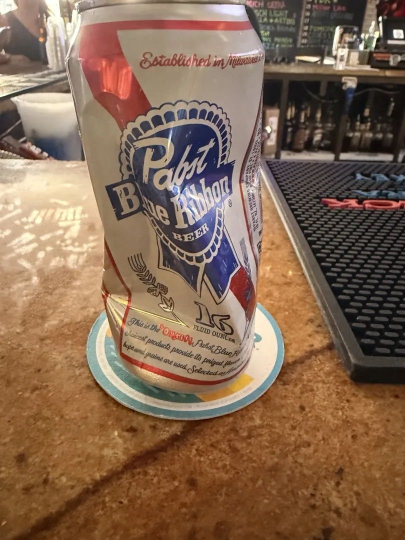 Bar counter at Buster's Beer and Bait
