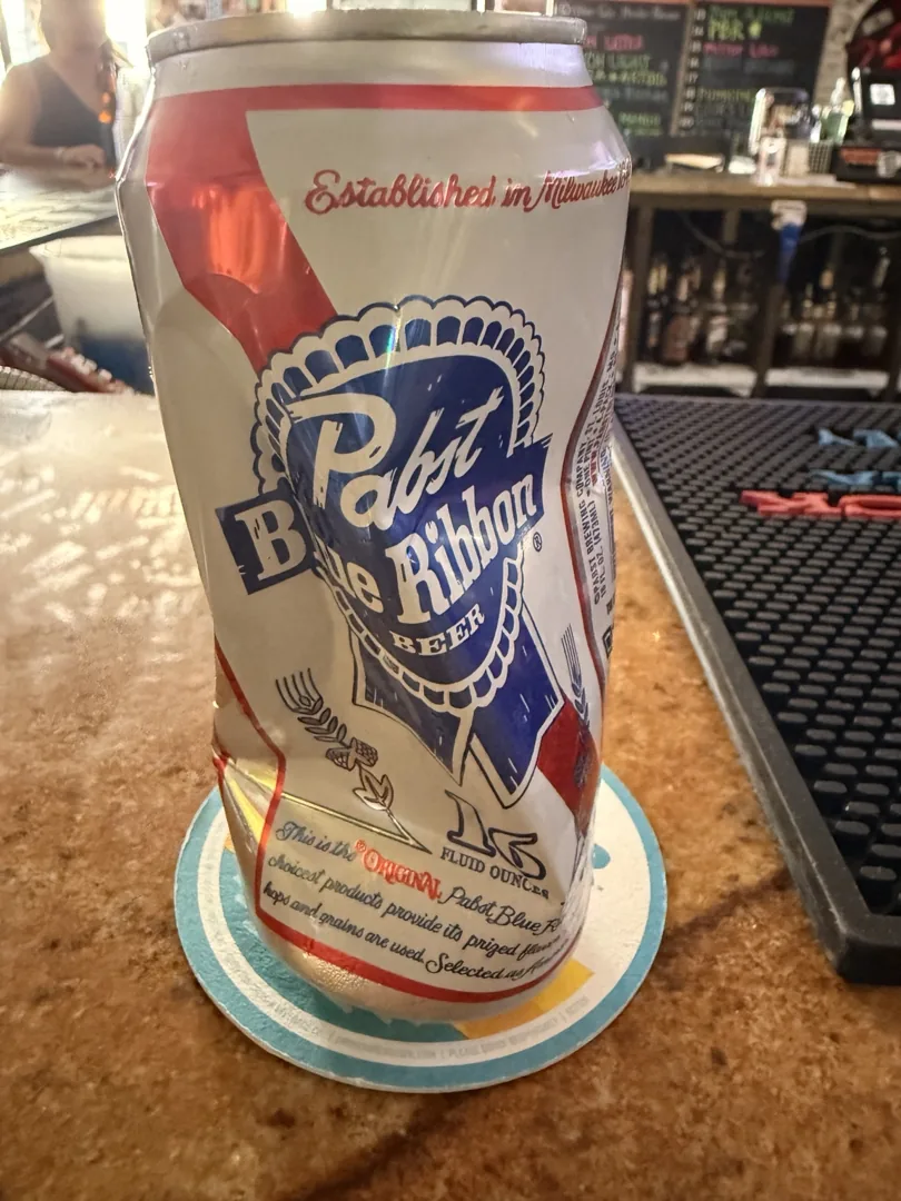 Cold beer at Buster's Beer and Bait PCB